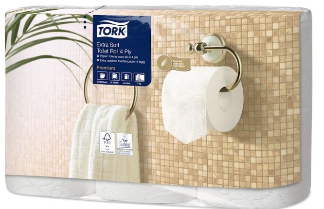 110406 TORK Extra Zacht Toiletpapier Premium 4 laags